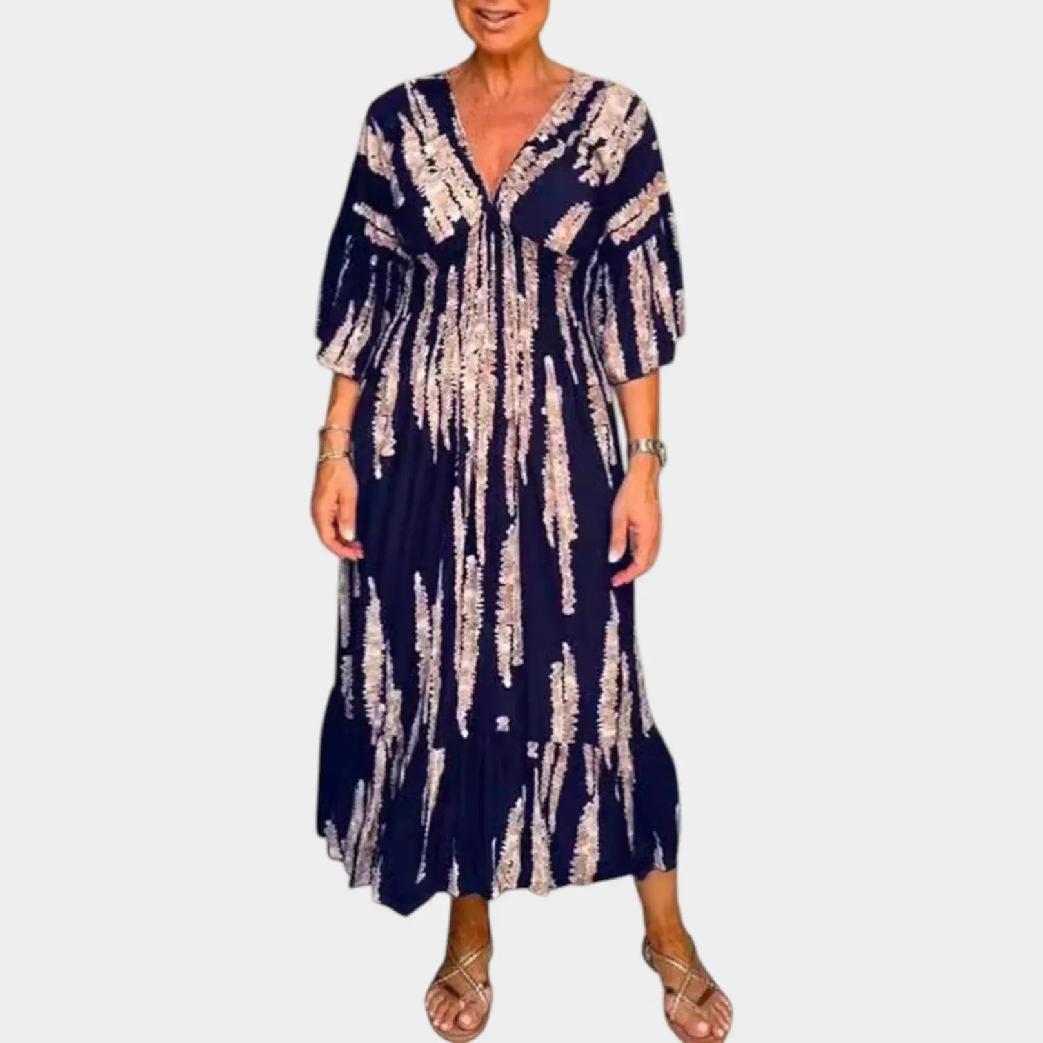 Boho-Chic Maxi Dress