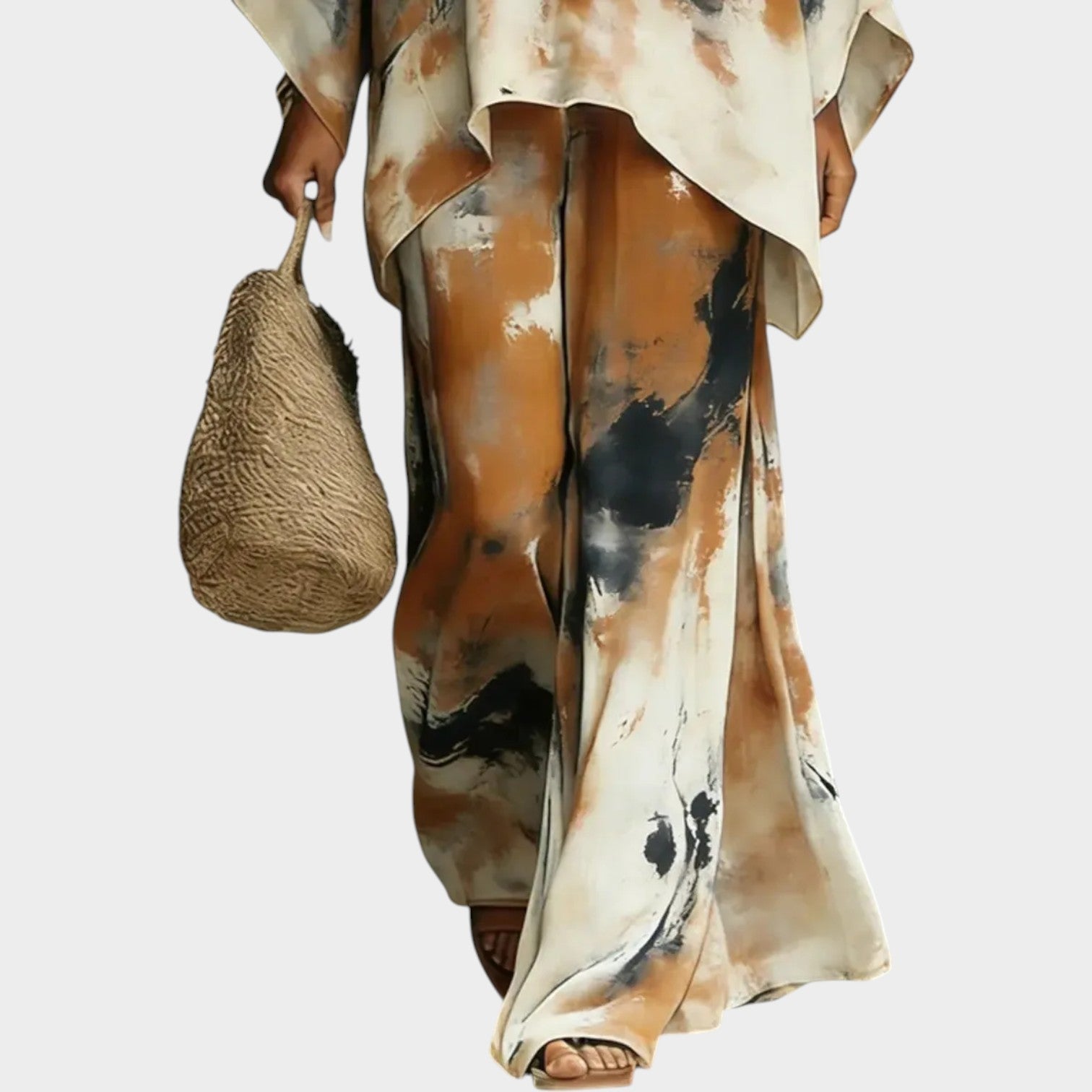 Boho Abstract Flow Two-Piece Set
