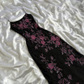 Women's Black and Pink Dress