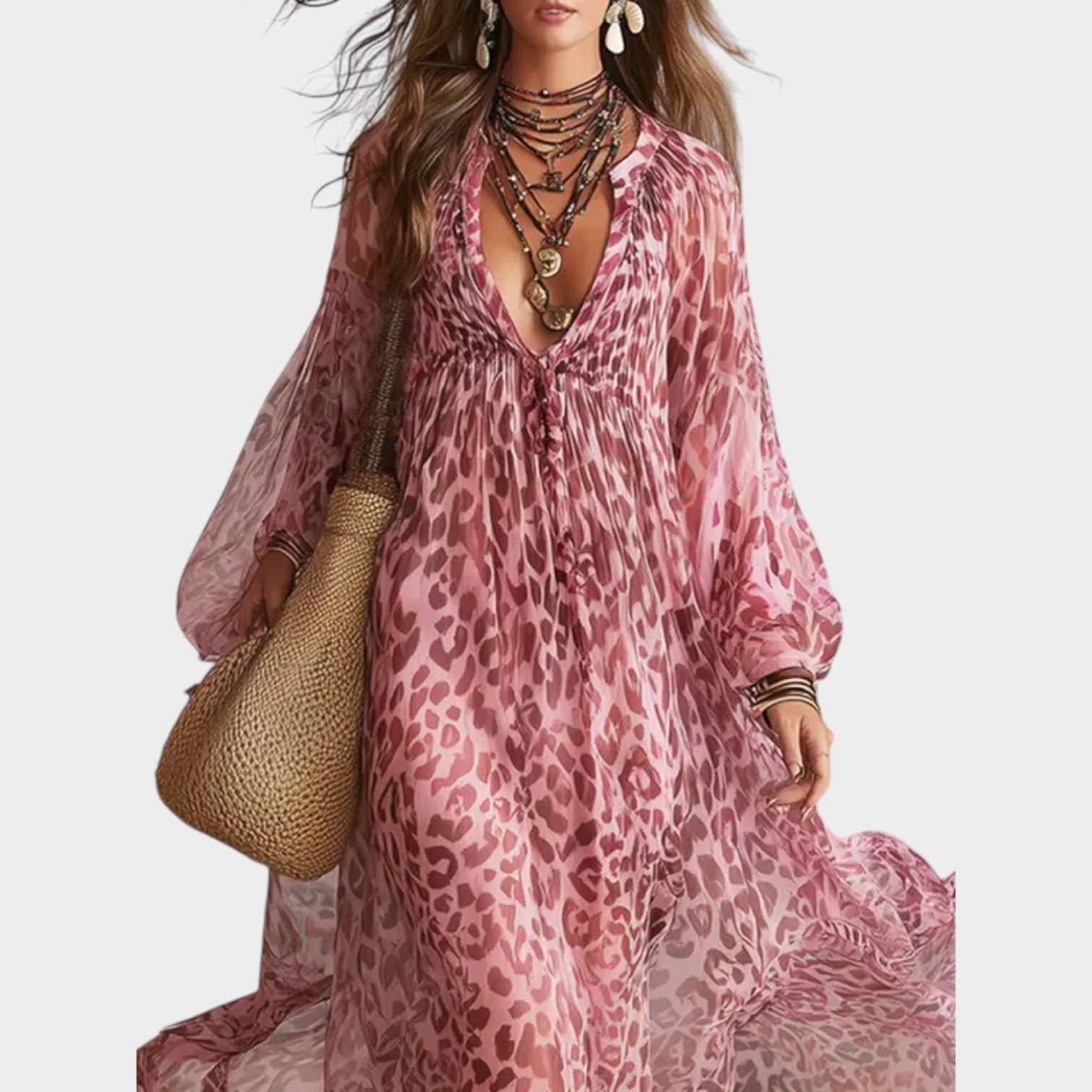 Wild Flow Boho Maxi Dress