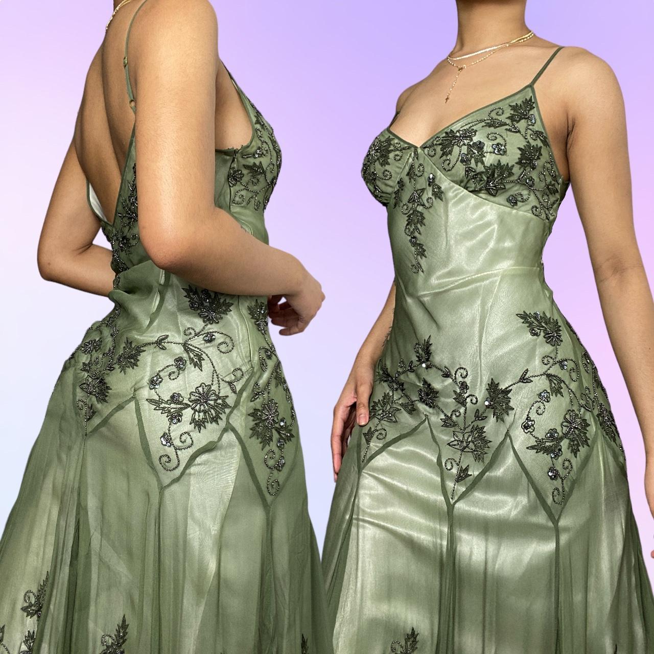 Adrianna Papell Women's Green Dress