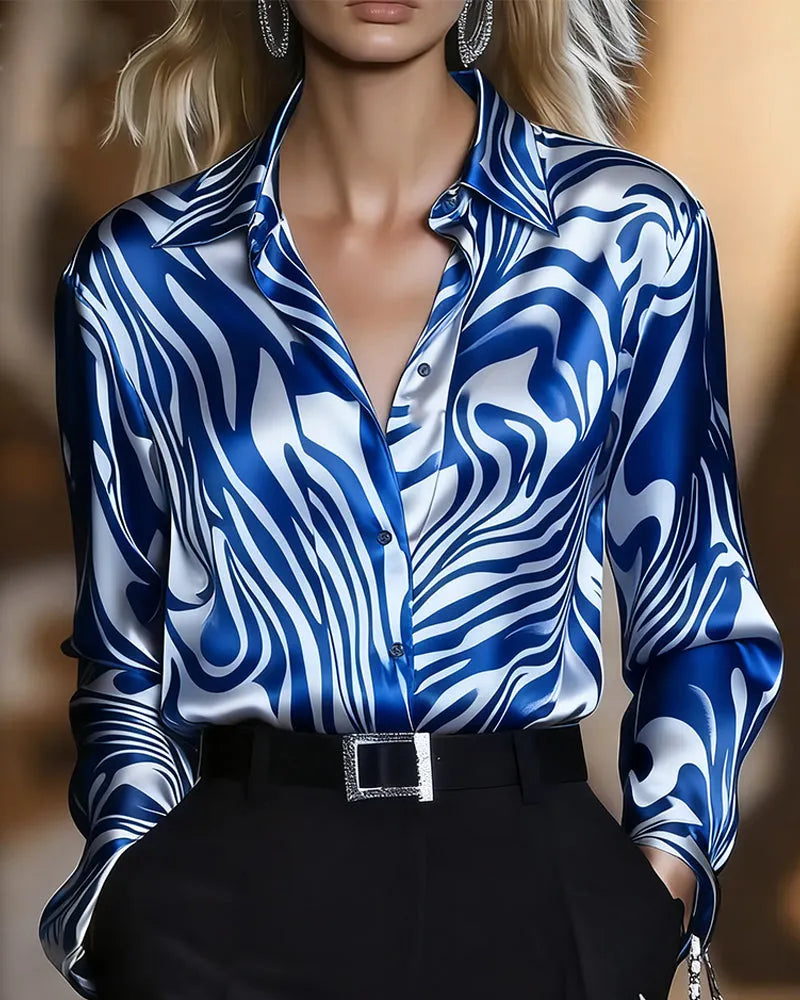 Fashionable and elegant shirt with patterns