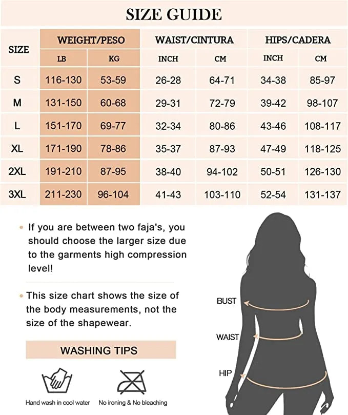 High Compression Shapewear Women's Hip Lift Thigh Slimming