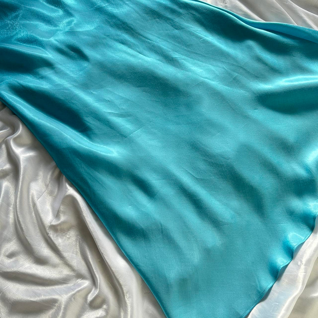 Betsy & Adam Women's Blue and Green Dress