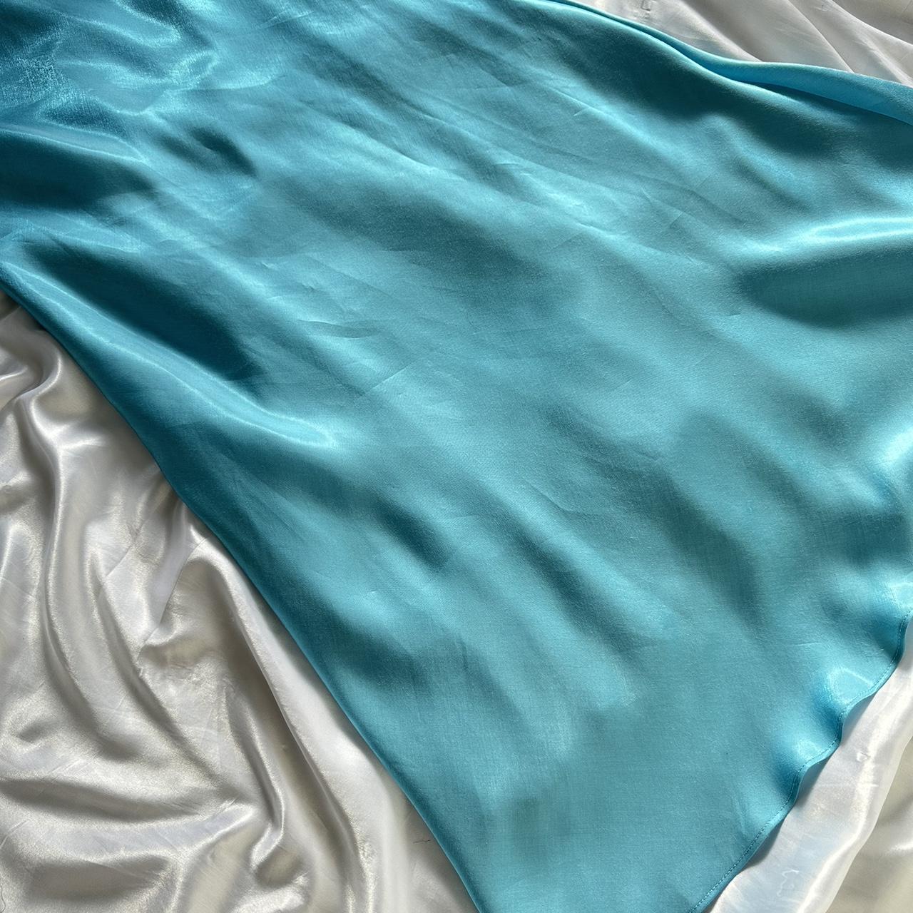 Betsy & Adam Women's Blue and Green Dress