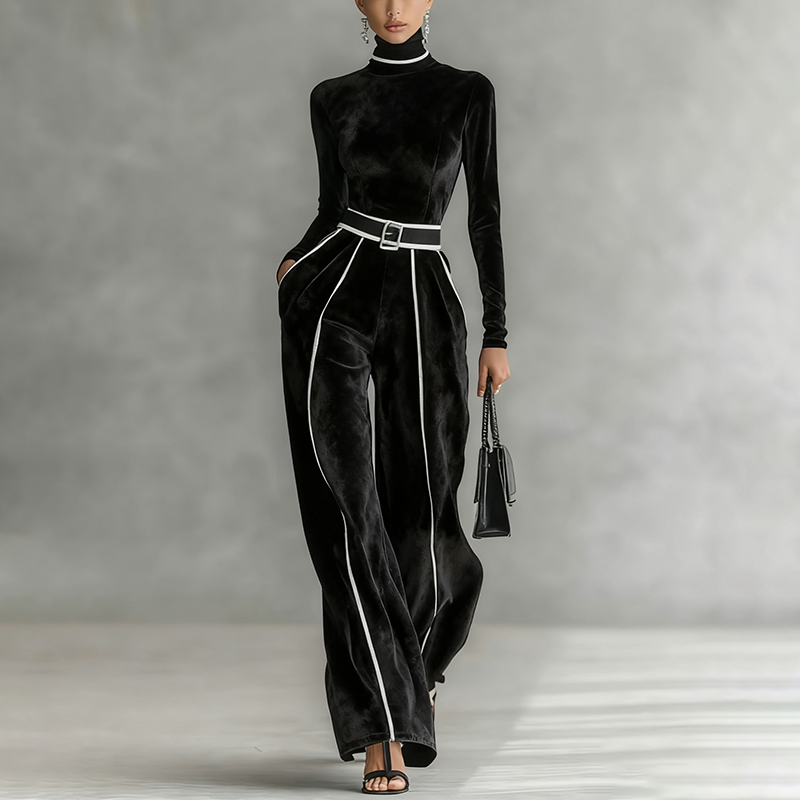 Women's Autumn And Winter Sports Casual Warm Velvet Suit