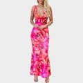 Sleeveless Fitted Maxi Dress