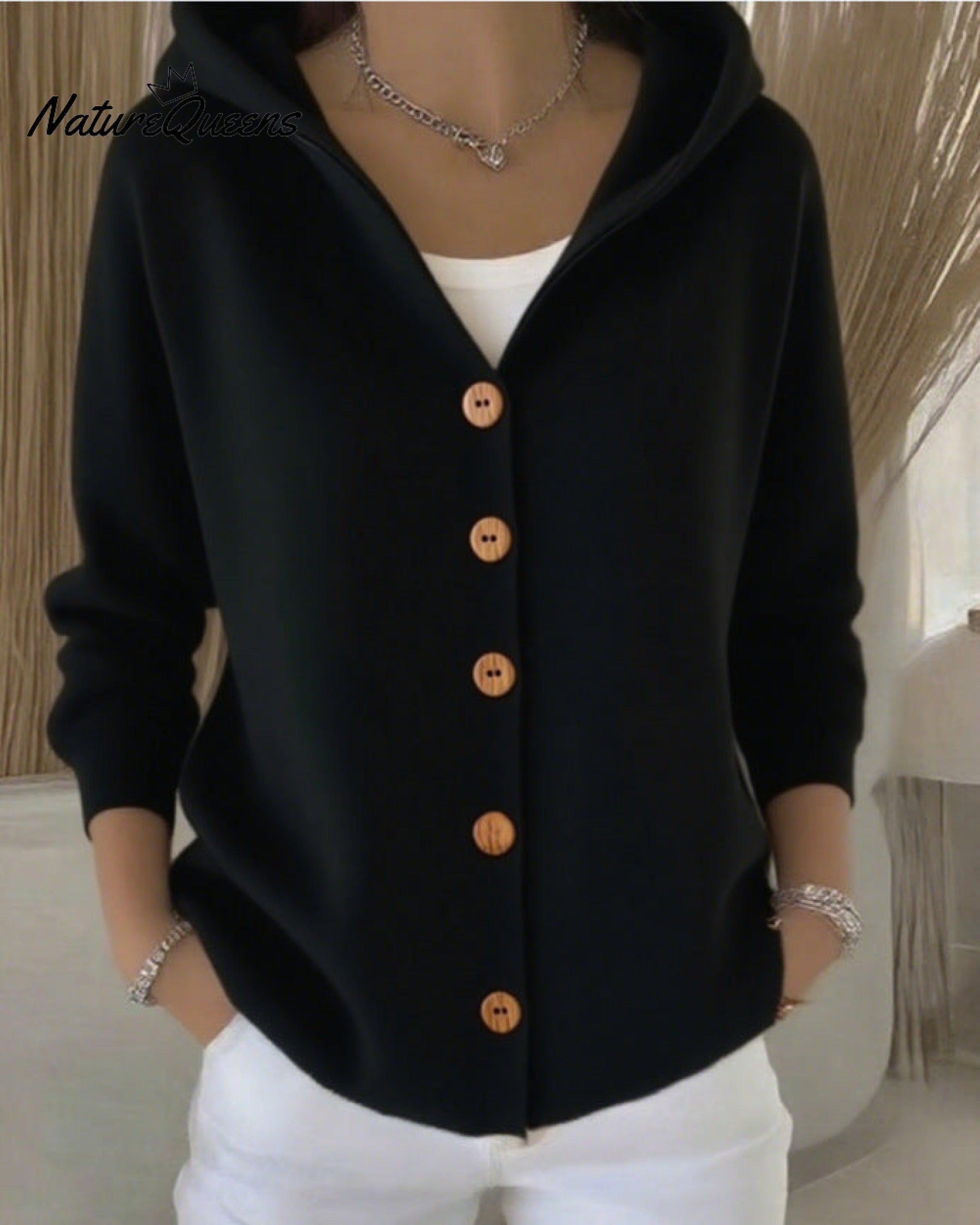 Women knit Long Sleeve Comfy Casual Cardigan