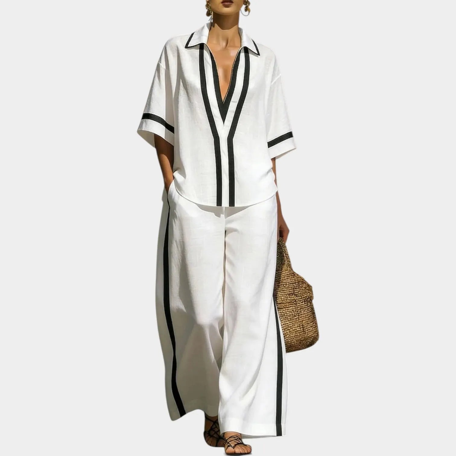 Relaxed Two-Piece Lounge Set
