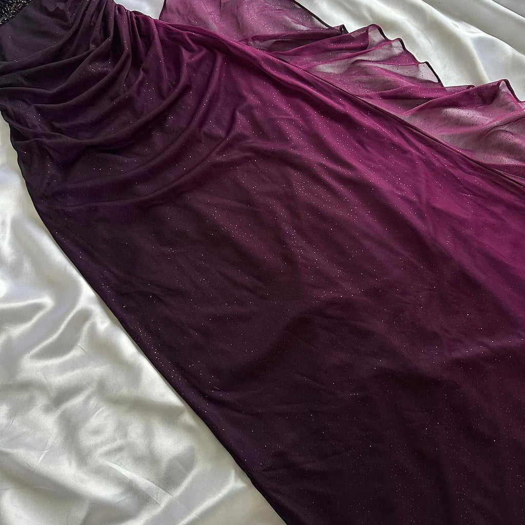 Betsy & Adam Women's Purple Dress