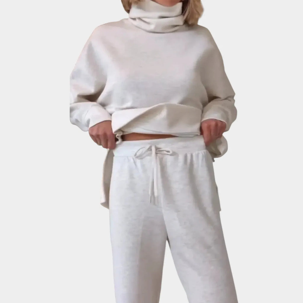 Relaxed Turtleneck Lounge Set