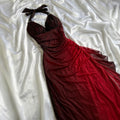 Betsy & Adam Women's Red and Black Dress