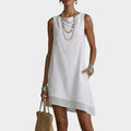 Coastal Breeze Sleeveless Mini Dress