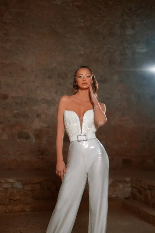 "Olympiada" Bridal Jumpsuit