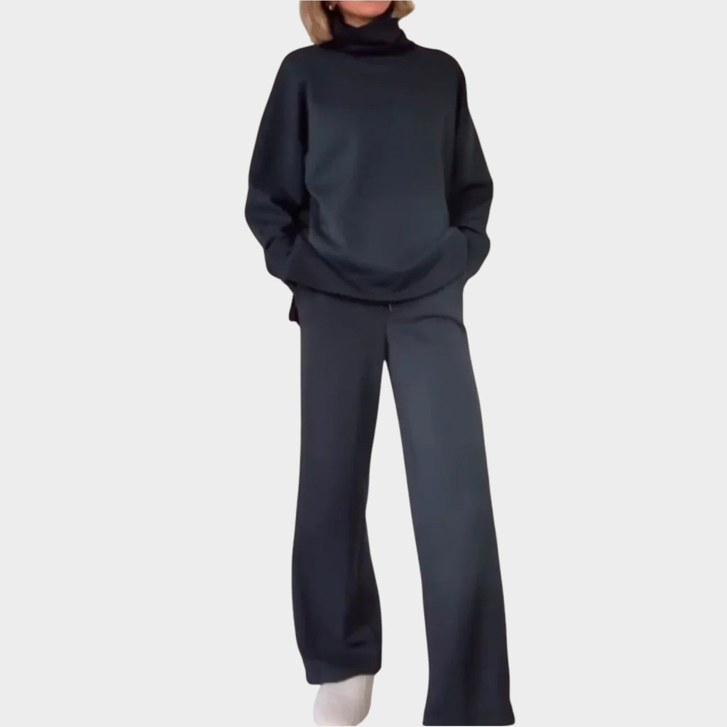 Relaxed Turtleneck Lounge Set