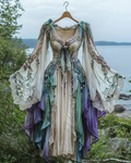 Summer Holiday Ruffle Lace Contrast Dress 2aec