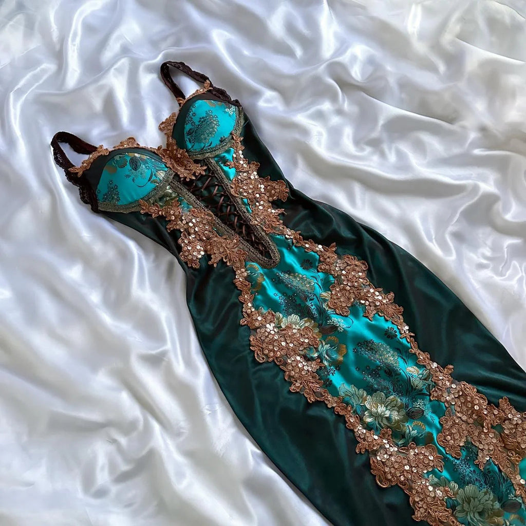 Turquoise Green Shiny Fashion Short/Mid-Length Chiffon Sequin Homecoming Dress Birthday Party Dress
