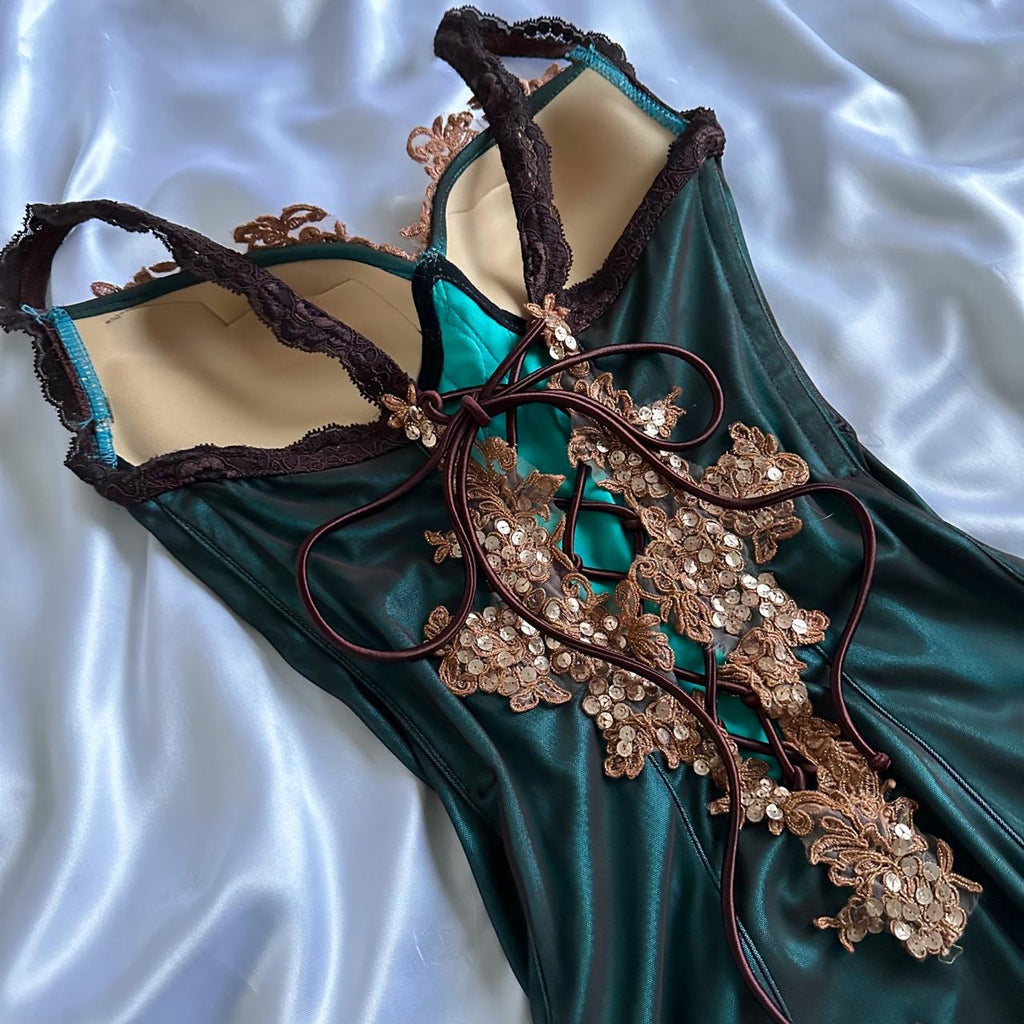 Turquoise Green Shiny Fashion Short/Mid-Length Chiffon Sequin Homecoming Dress Birthday Party Dress