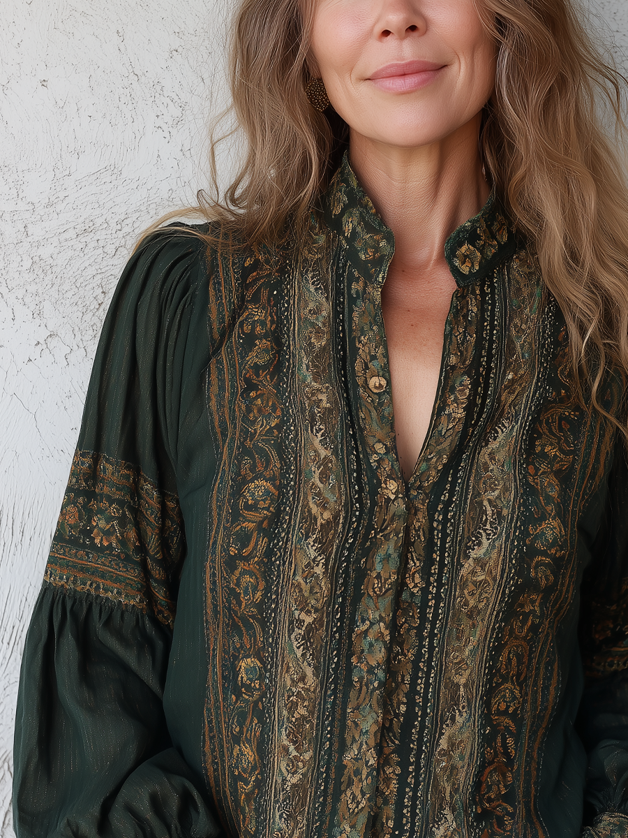 Bohemian Forest Gorgeous Print Shirt