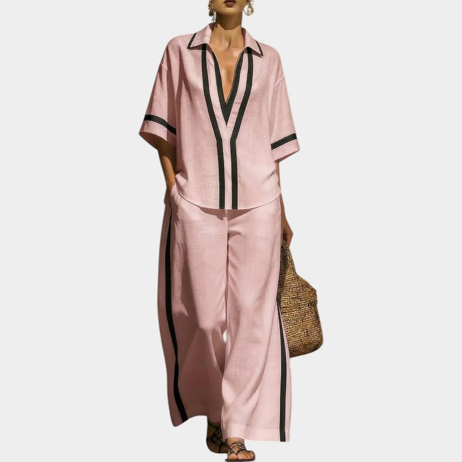 Relaxed Two-Piece Lounge Set