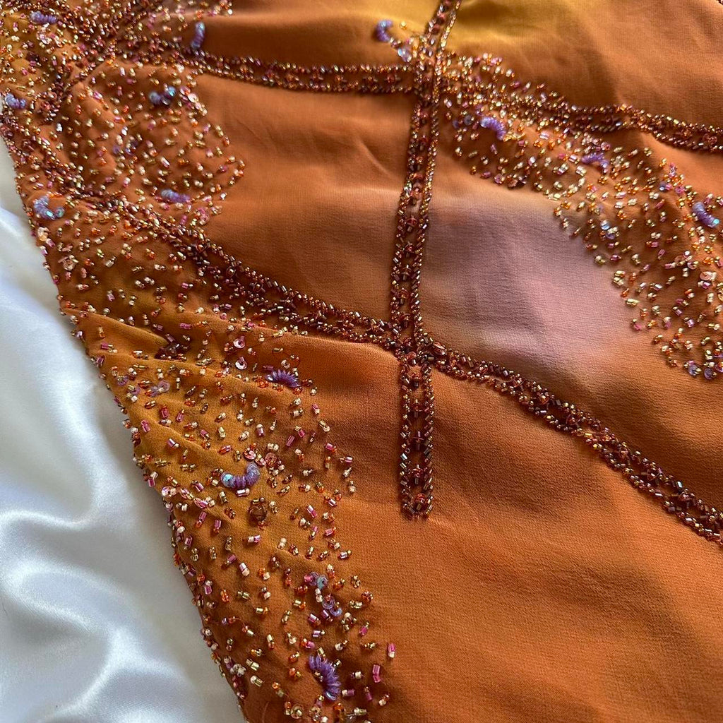 Women's Orange Dress