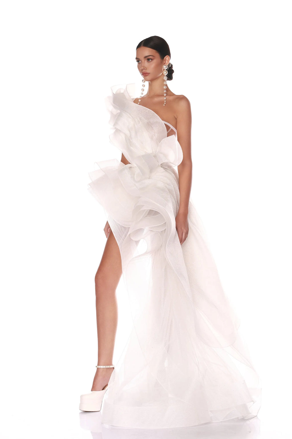 Odette One Shoulder Gown