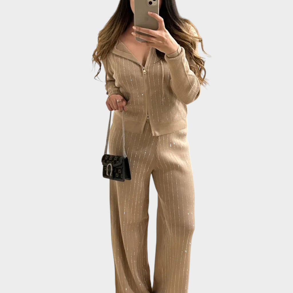 Elegant Shimmer Lounge Set
