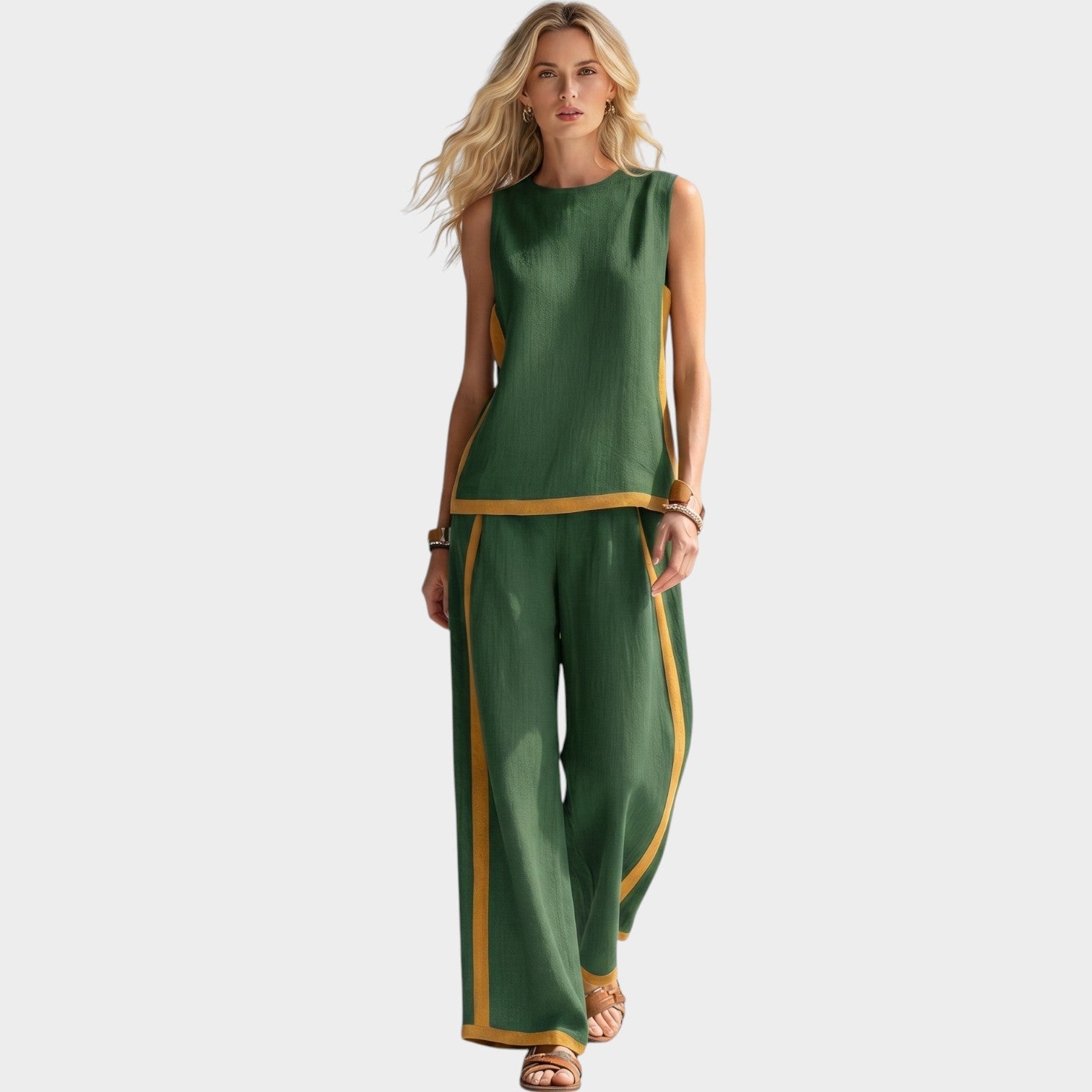 Sunset Coast Relaxed Pant Set