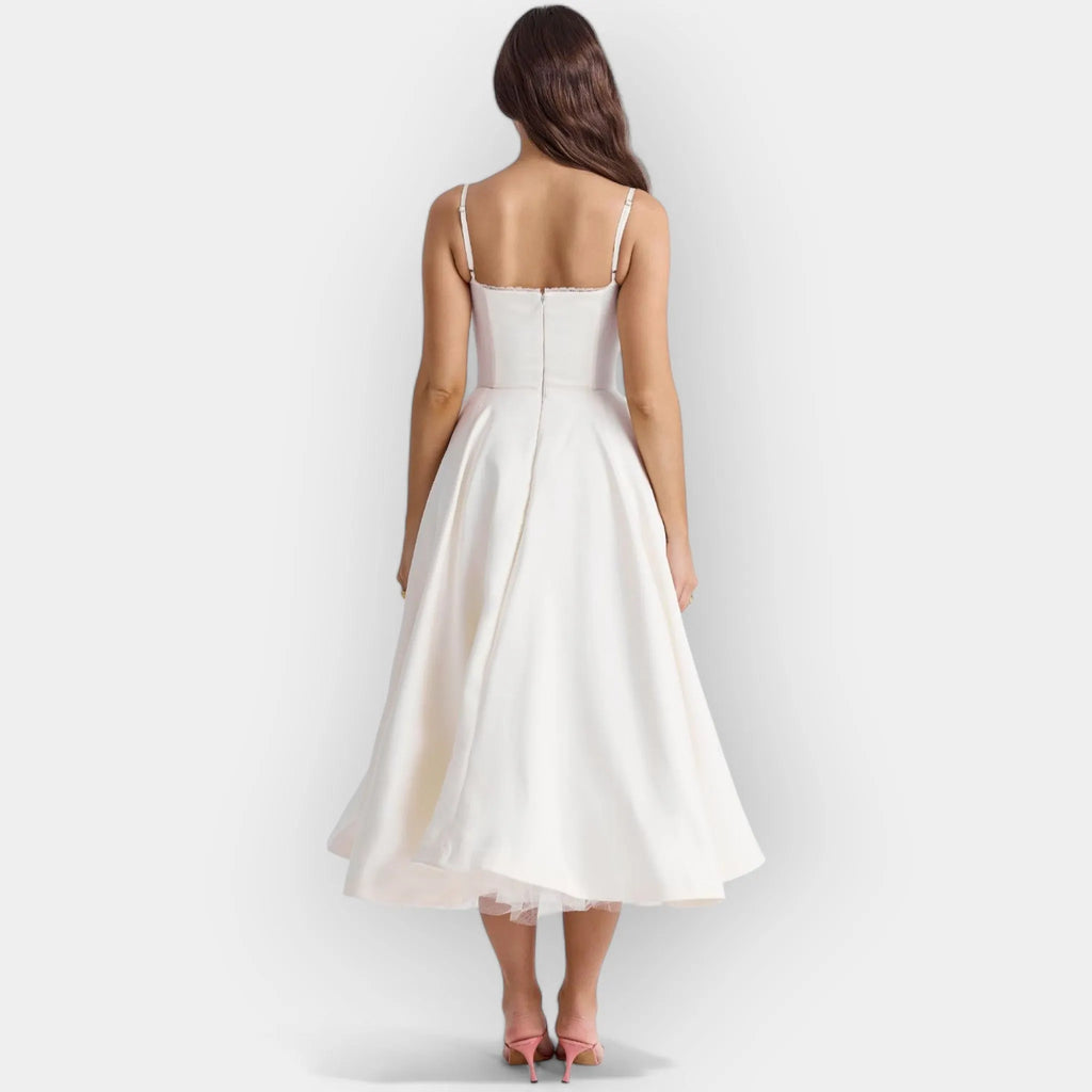 Refined Midi Dress for Summer