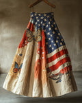 Independence Day themed butterfly skirt 4711