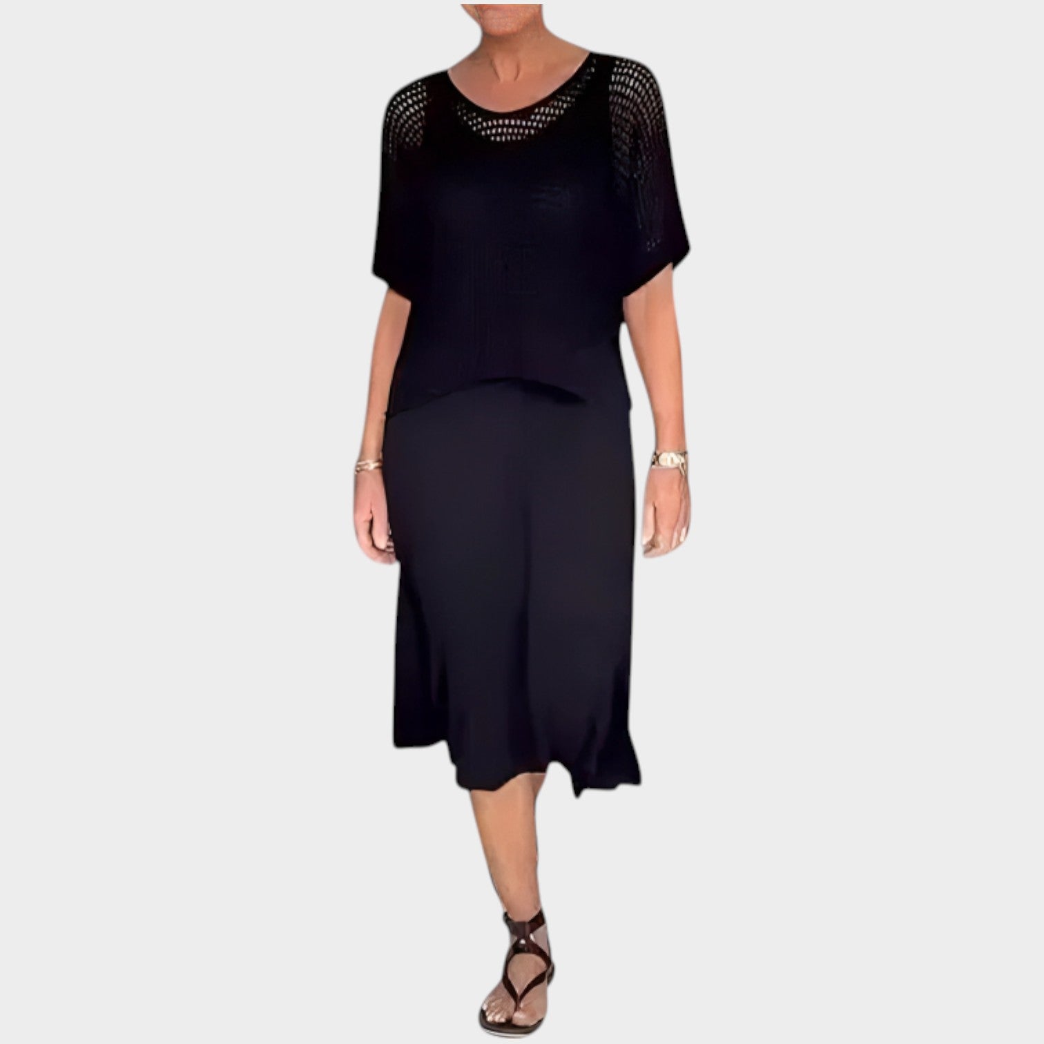 Effortless Knit & Midi Set