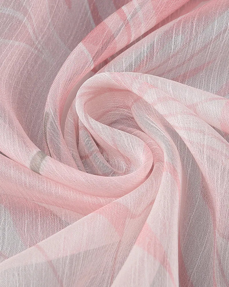 Floral Ruffle Maxi Dress Pink