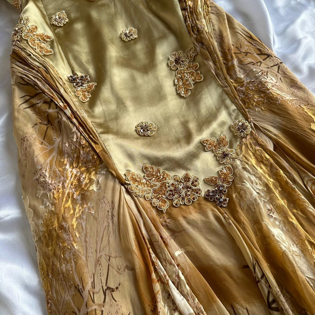 Women's Gold Dress