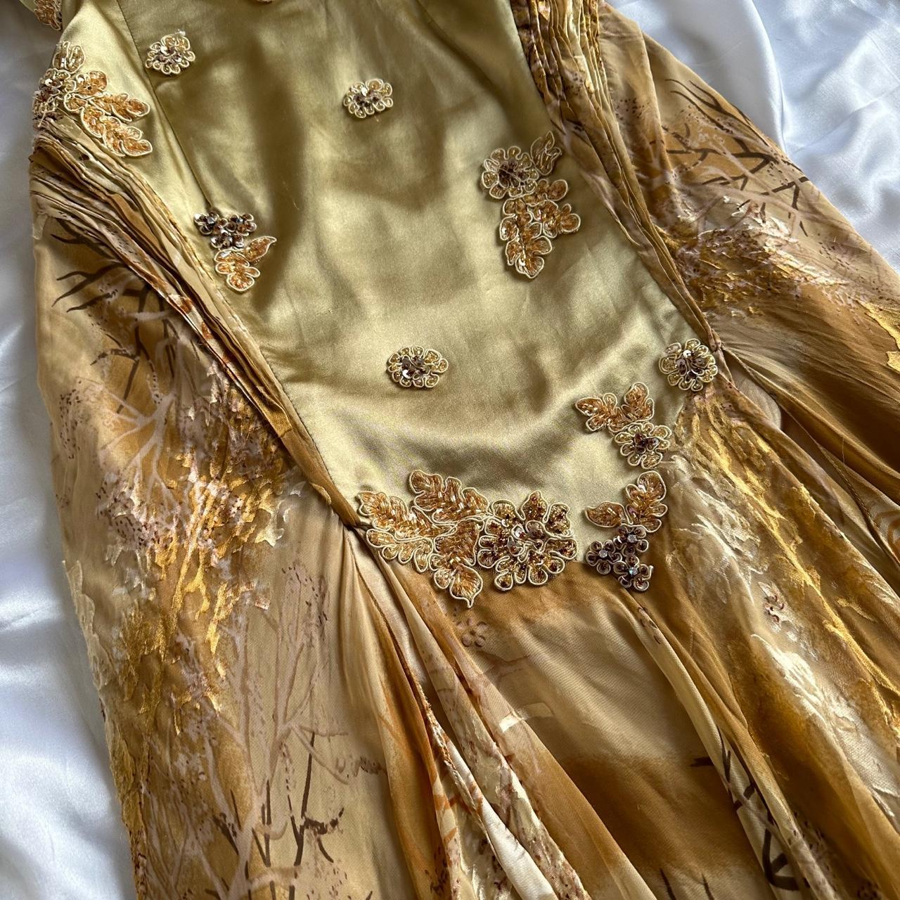 Women's Gold Dress