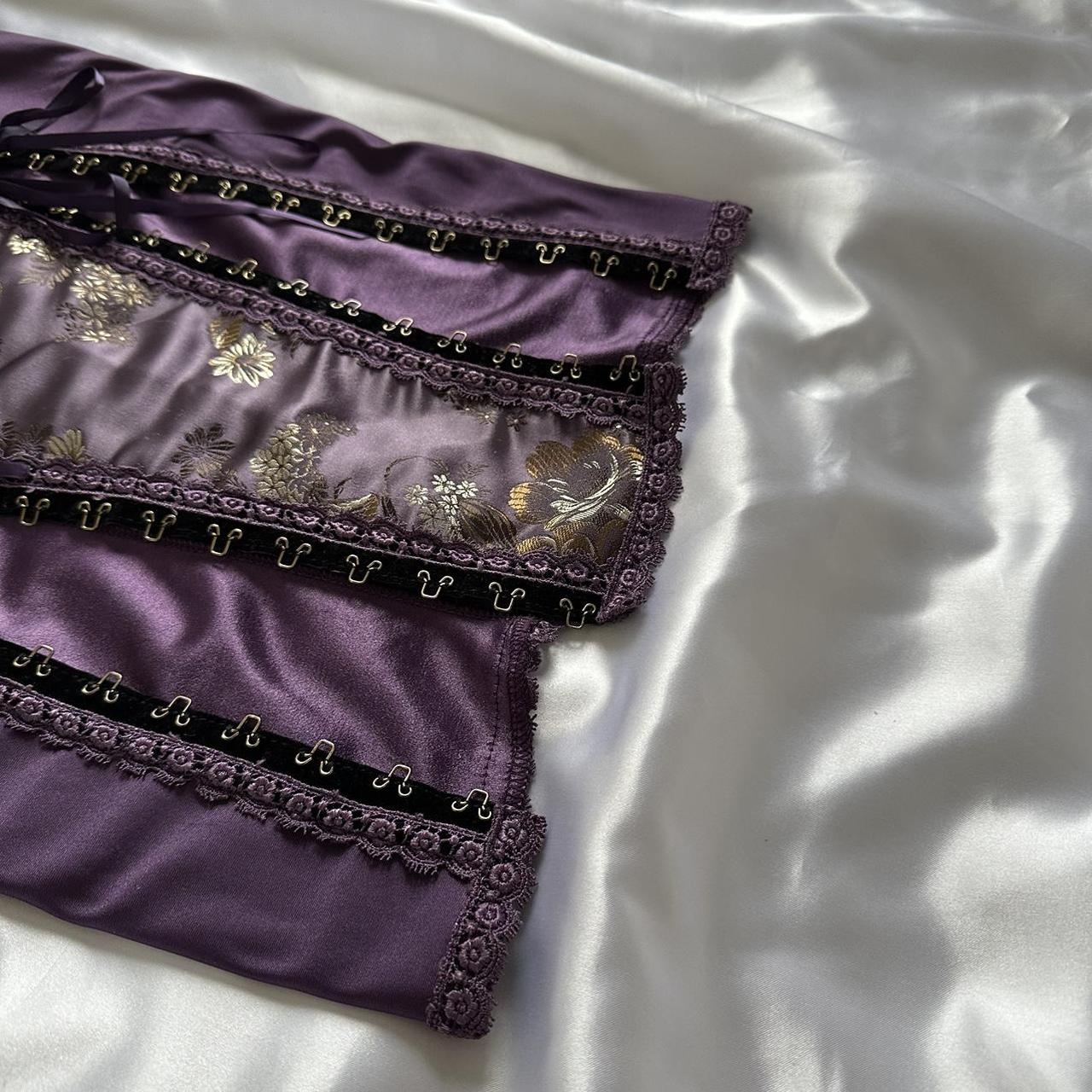 & Other Stories Women's Gold and Purple Dress