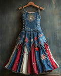 Summer Casual Independence Day Themed Dress d3e1