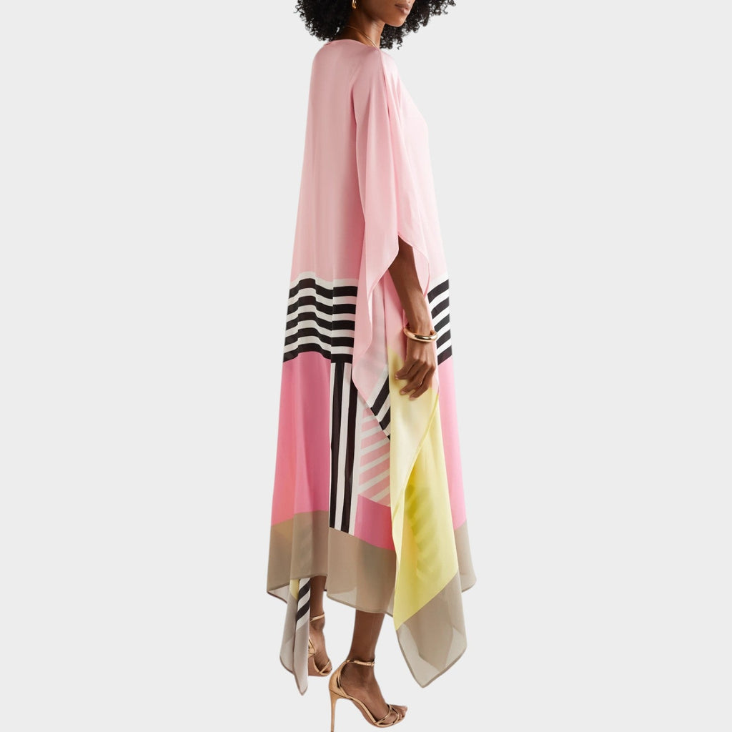 Effortless Flow Asymmetrical Midi Dress