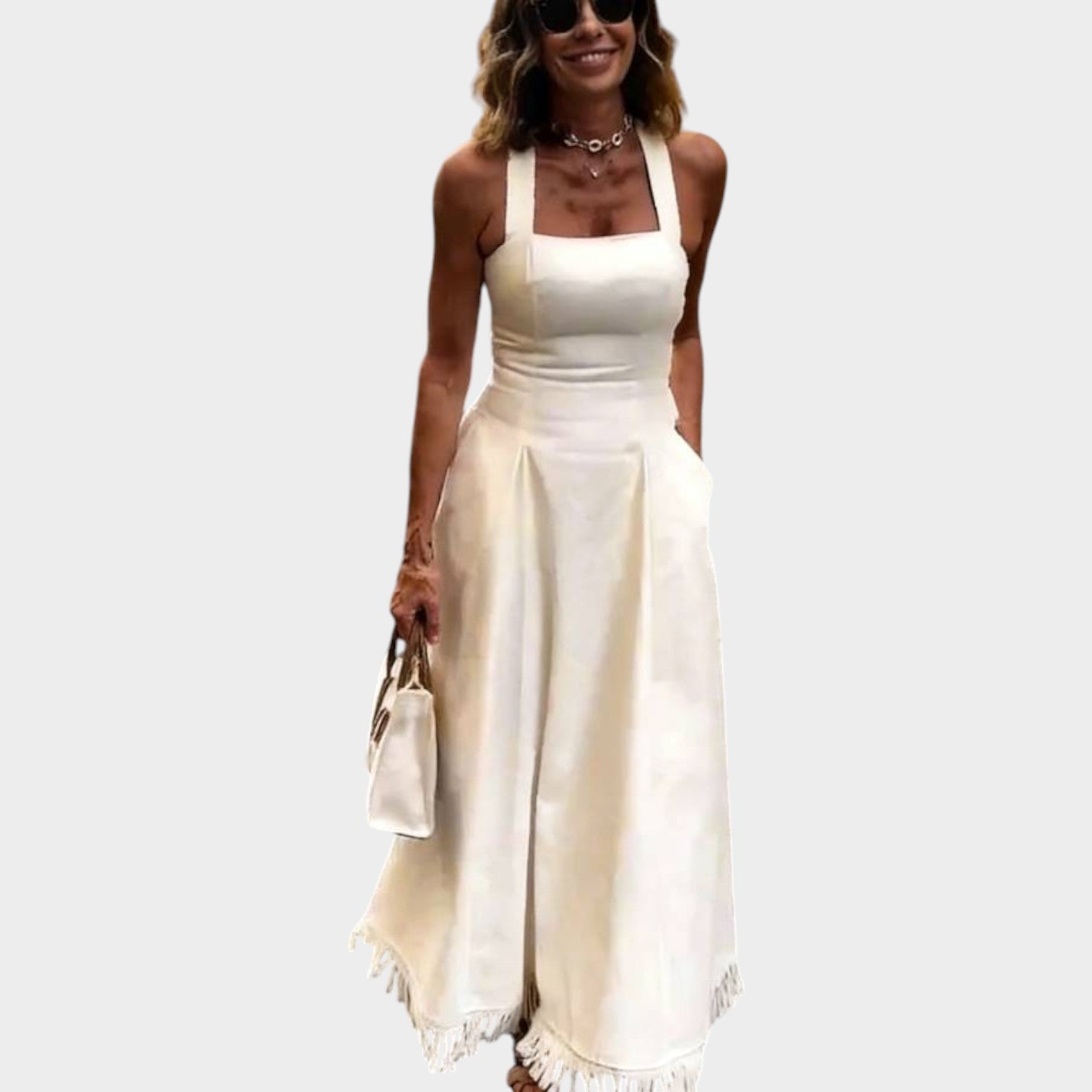 Effortless Chic Sleeveless Maxi Dress