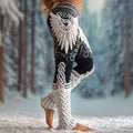 Viking Angel Wings Women's Knit Leggings