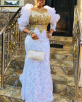 Versatile Elegant Print Women's Dress