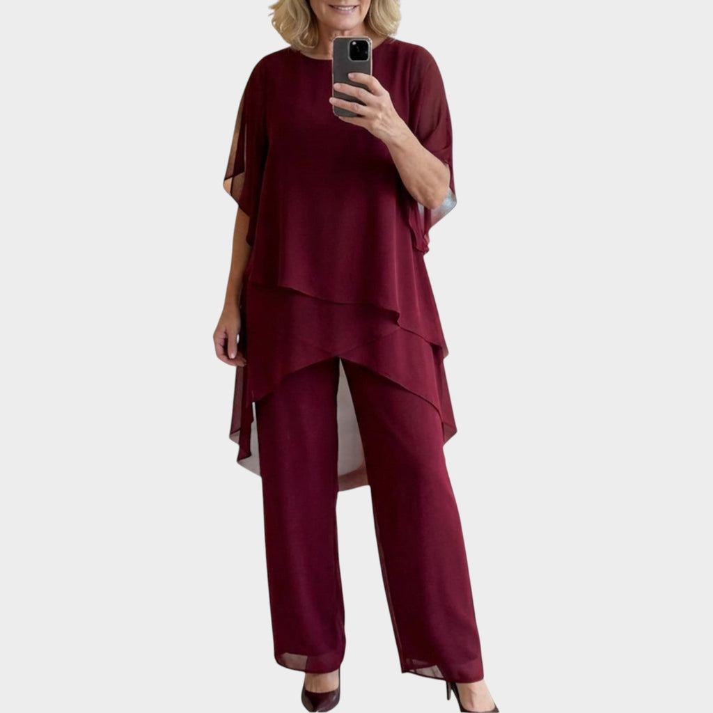 Flowy Layered Pant Set