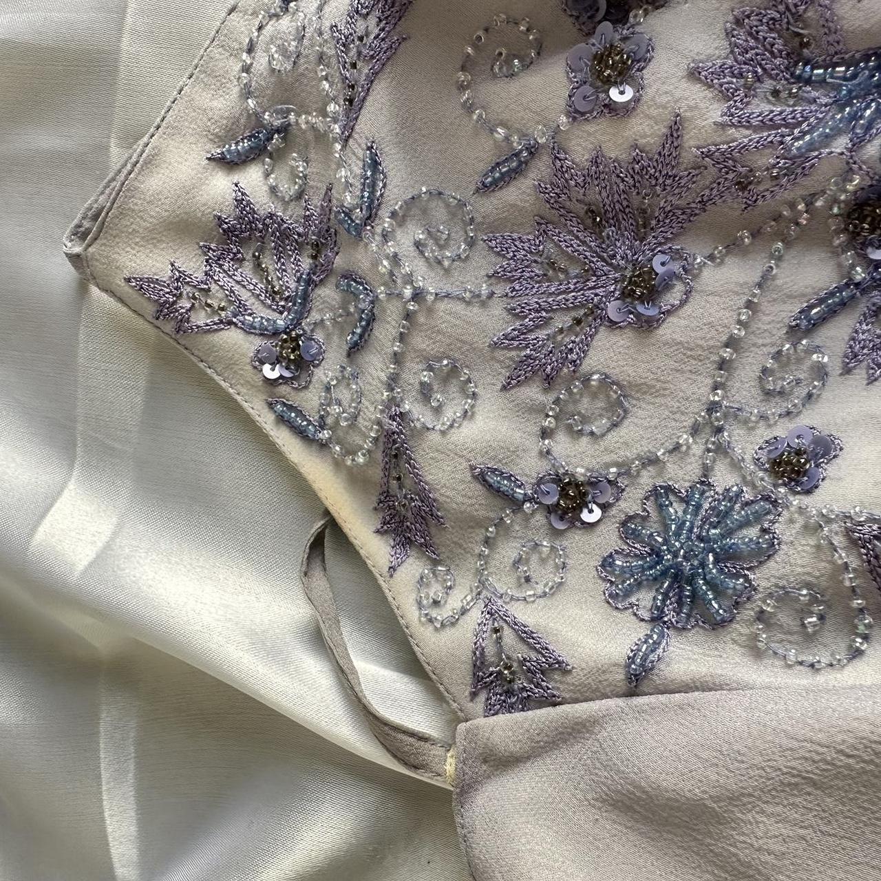 Women's Purple and Blue Dress
