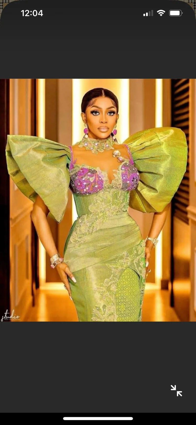 Lemon Two tone Asooke, Bridal Engagement, Wedding Guest, Bridal Asooke, African clothing, African fashion,Couples outfit, Owanbe, Photoshoot
