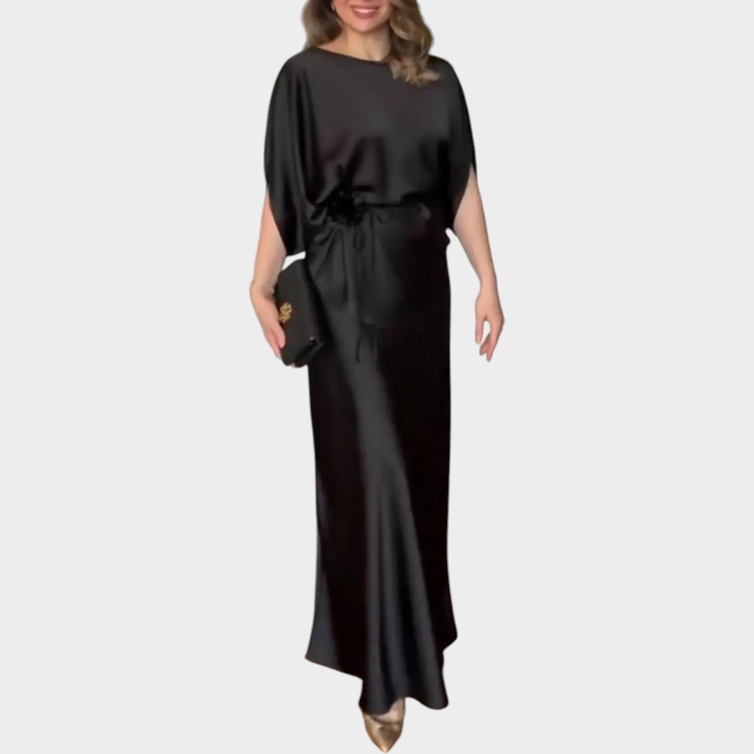 Elegant Satin Waist Set