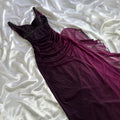 Betsy & Adam Women's Purple Dress