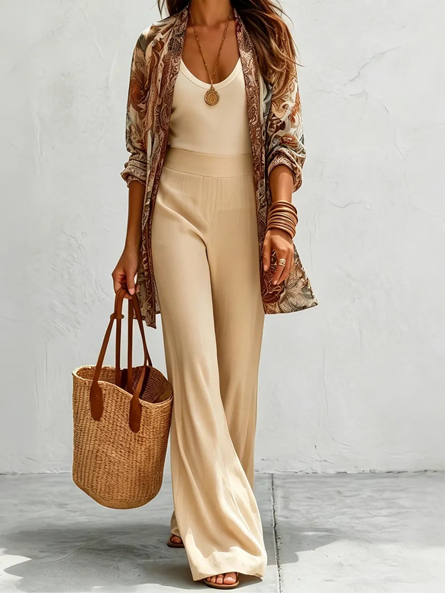 Paisley Breeze Resort Kimono Set