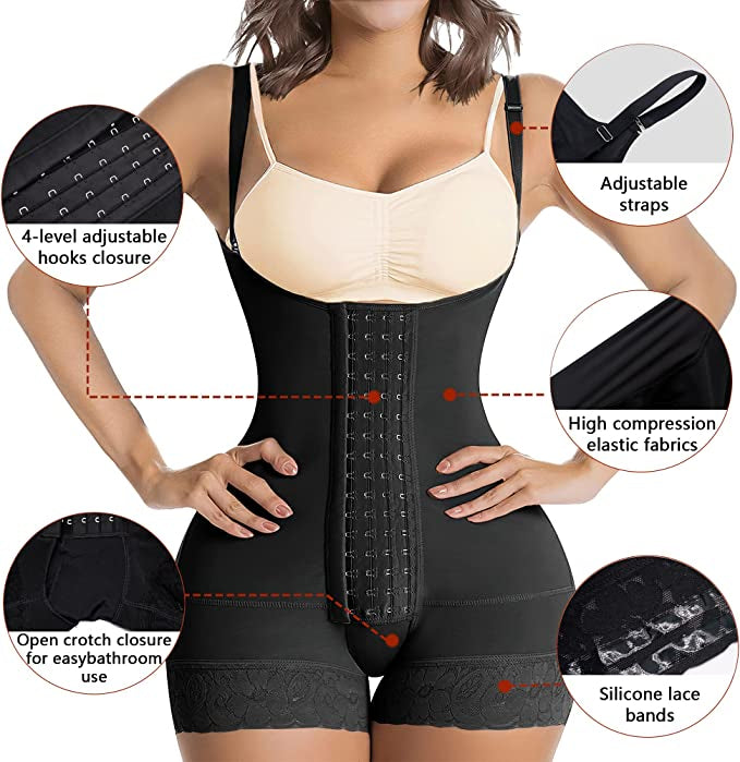 High Compression Shapewear Women's Hip Lift Thigh Slimming