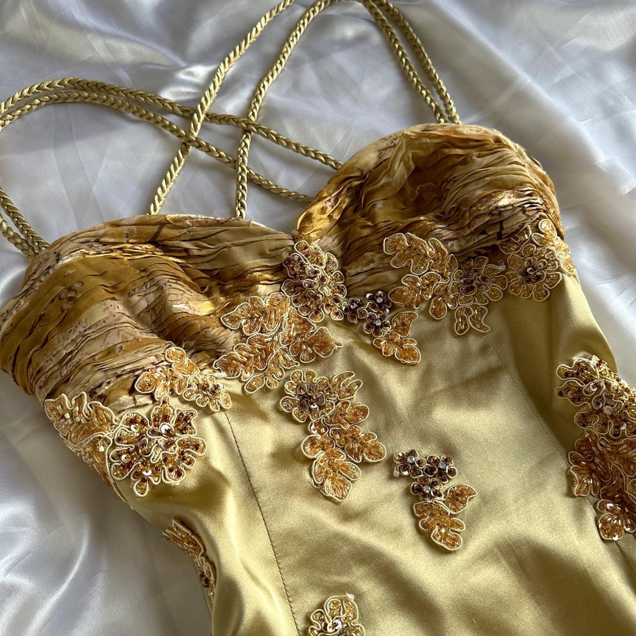 Women's Gold Dress