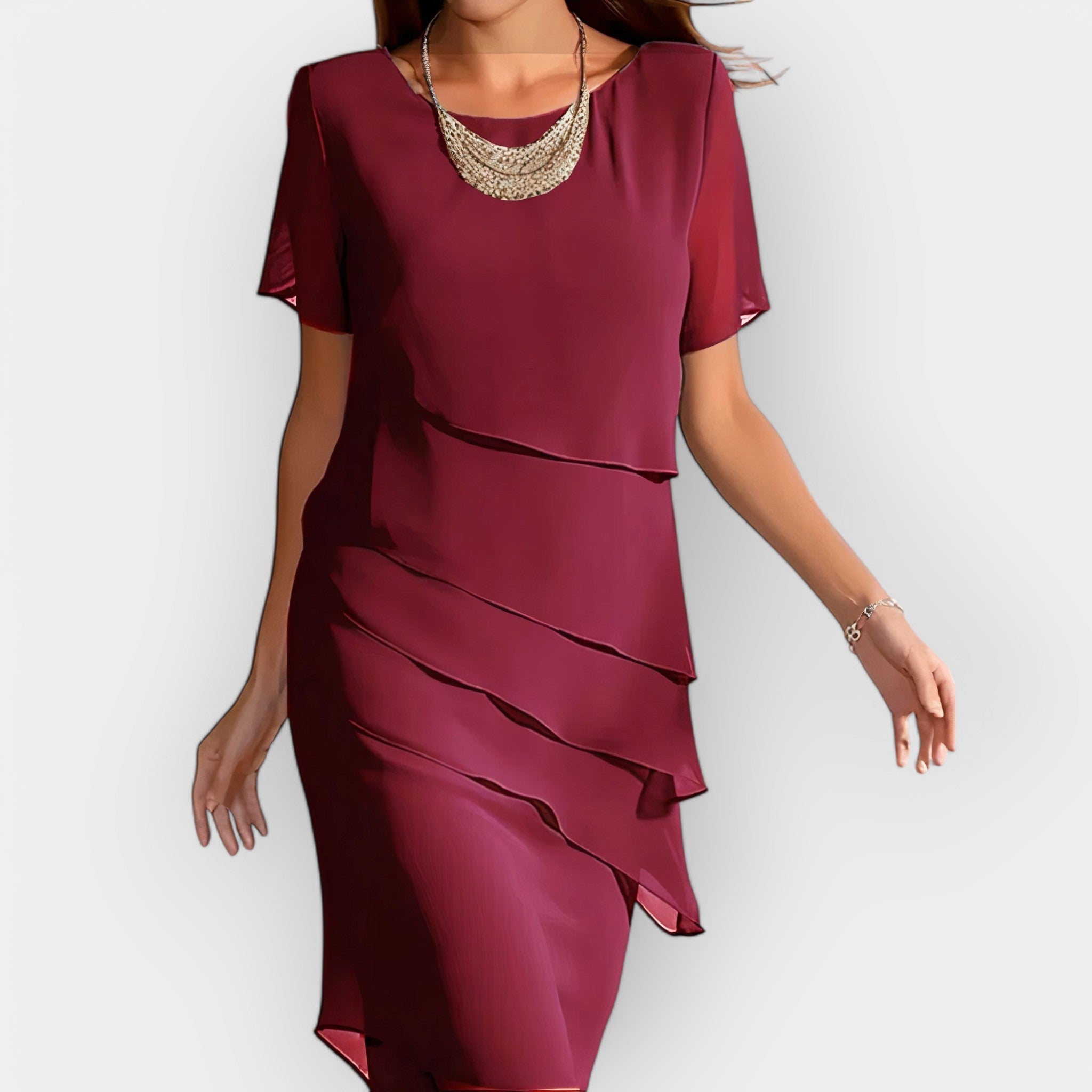 Elegant Chiffon Dress