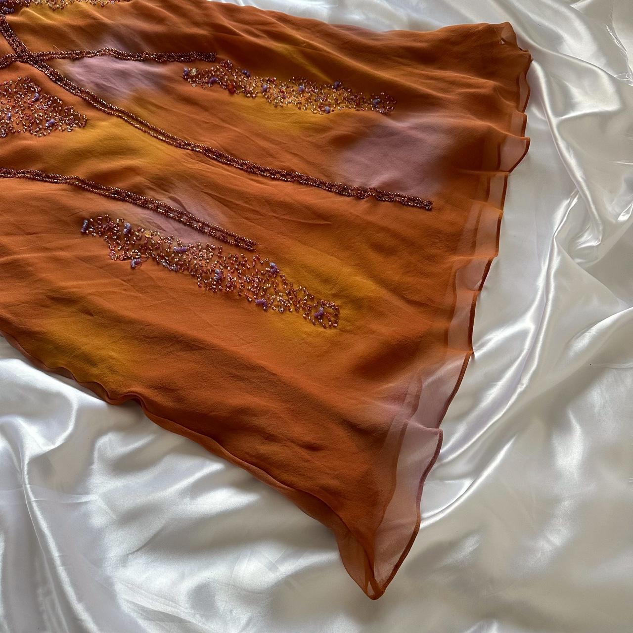 Women's Orange Dress